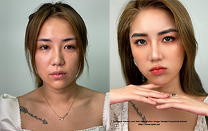 适合亚洲女生的简单氛围妆：轻混血泰妆